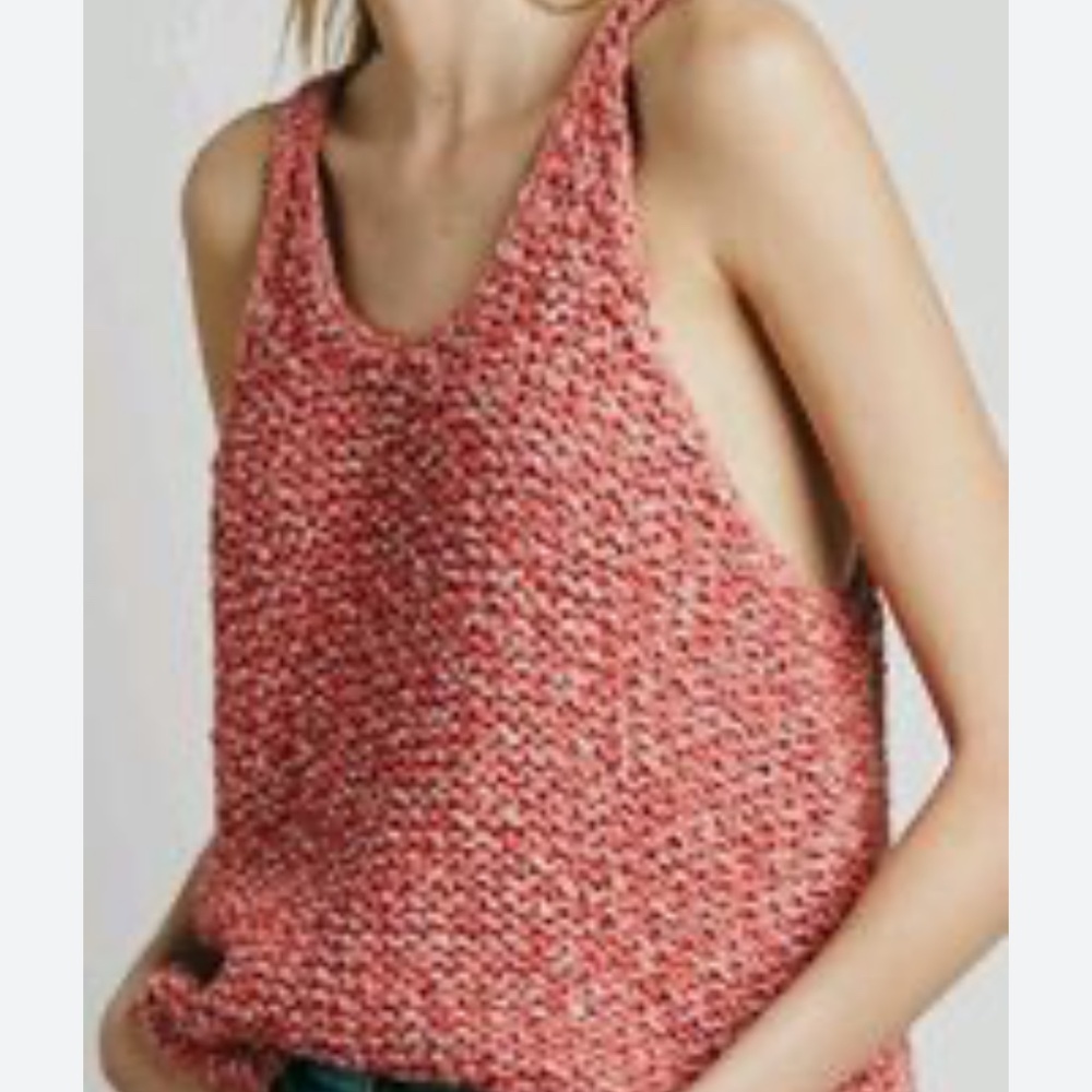 Free people bright lights oversized knit pullover